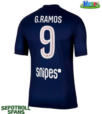 Paris Saint-Germain Goncalo Ramos #9 Hemmatröja 2025-26 Kortärmad